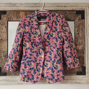 Floral Blazer
